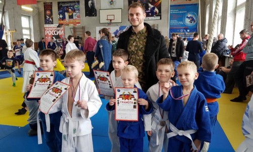 Бронзовые призеры городских соревнований по дзюдо 