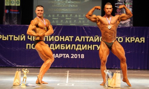 Спортсмен клуба «Магис Спорт» победил в соревнованиях Алтайского края по бодибилдингу
